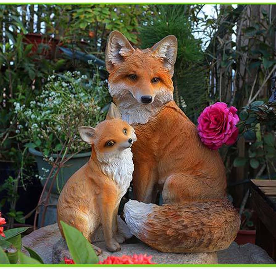 Fox Couple Ornament