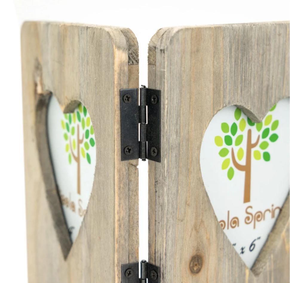 4 x 6 Triple Heart Frame - a stunning display that captures the depth of your love.