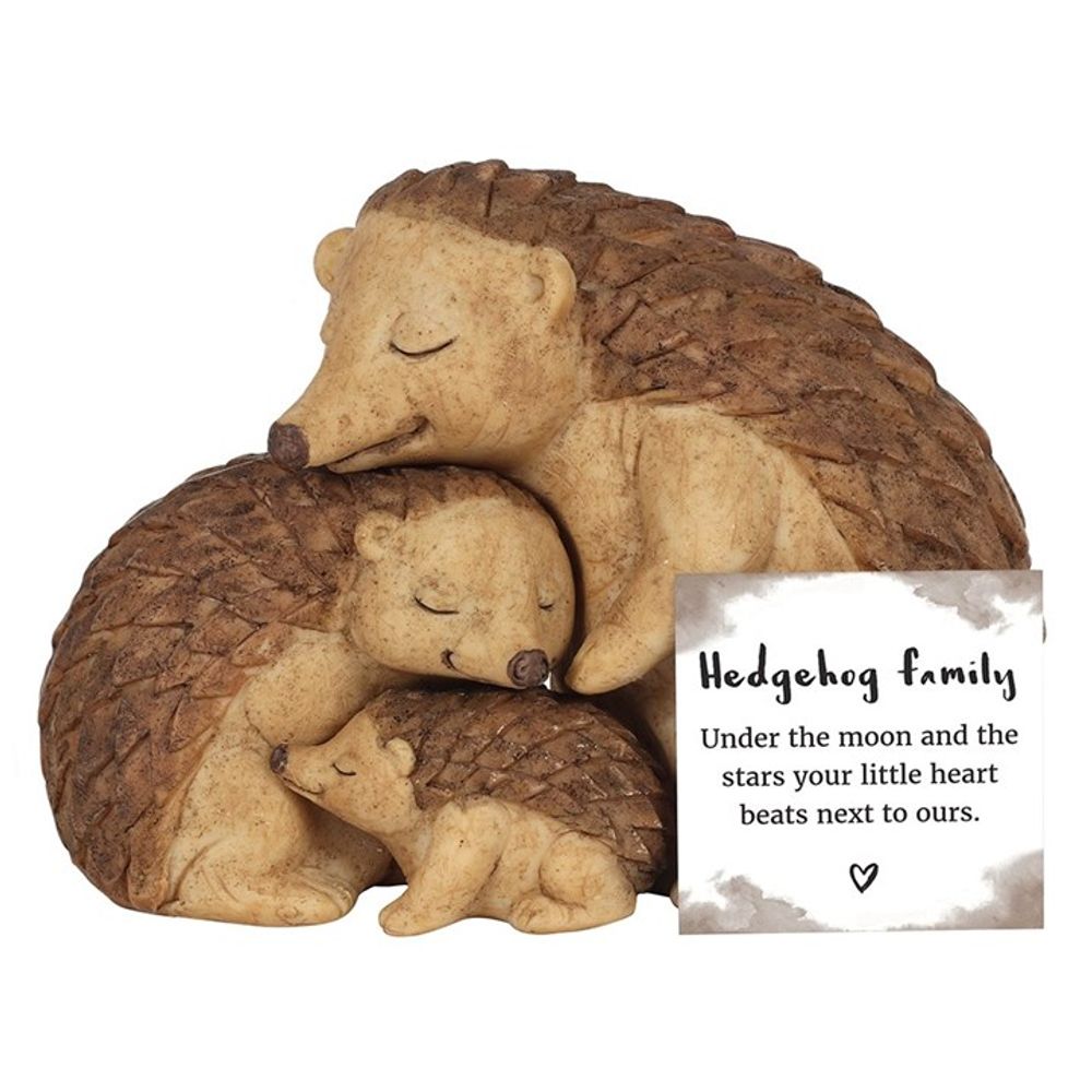 Hedgehog Family Ornament